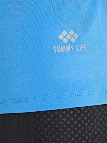 Haut de sport Tommy Life en bleu
