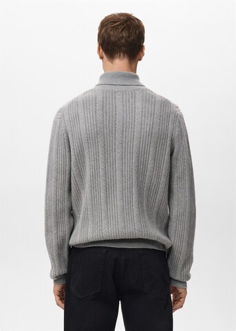 MANGO MAN Sweater 'Marinat' in Grey