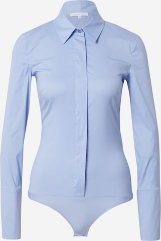 PATRIZIA PEPE Blouse Bodysuit in Blue: front