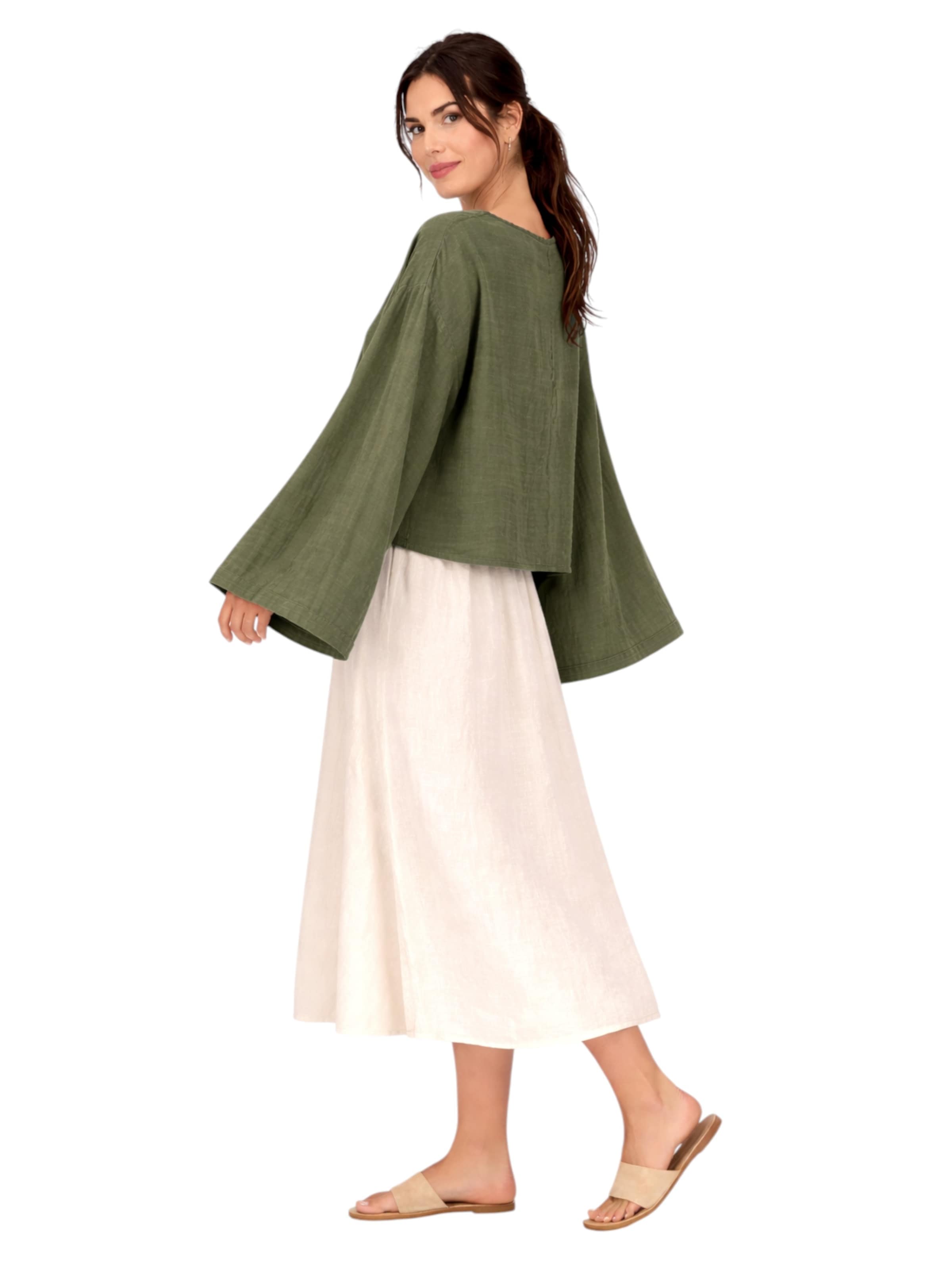 WENOR Blouse 'AVELOA' in Green