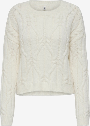 ONLY - Jersey 'ONLLEMINA' en blanco: frente