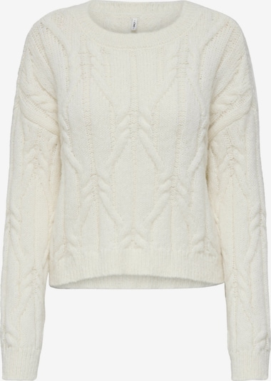 ONLY Strickpullover 'ONLLEMINA' in M in weiß, Produktansicht