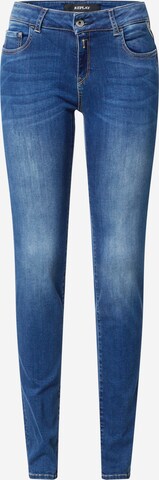 Slimfit Jeans 'FAABY' de la REPLAY pe albastru: față