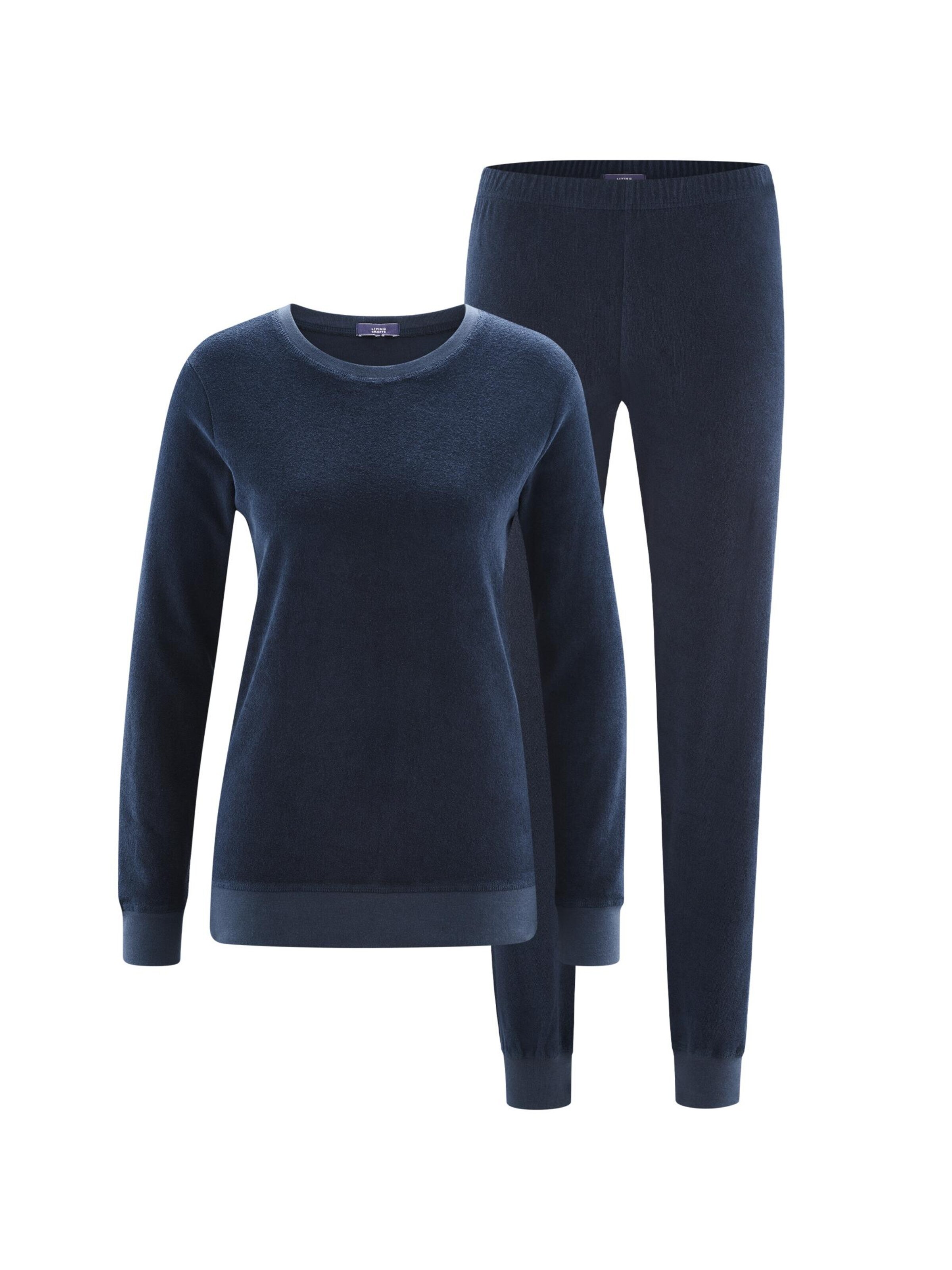 Living Crafts Pyjama 'BONNIE'‌‌ in Blau: Vorderseite