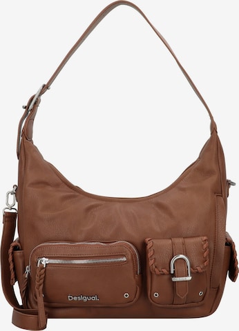 Desigual Shoulder Bag 'Omnia' in Brown: front