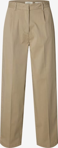 SELECTED Hose 'SLFBARREL MILLE' in Grau: Vorderseite