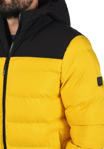 Veste d’hiver 'Gaius' INDICODE JEANS en jaune