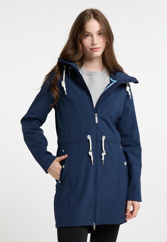 TALENCE Raincoat in Blue: front