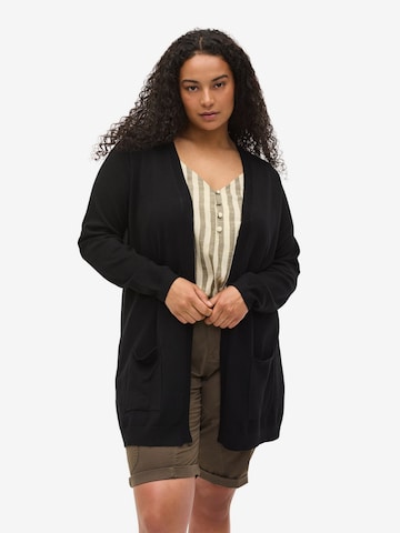 Cardigan 'MCARRIE' Zizzi en noir