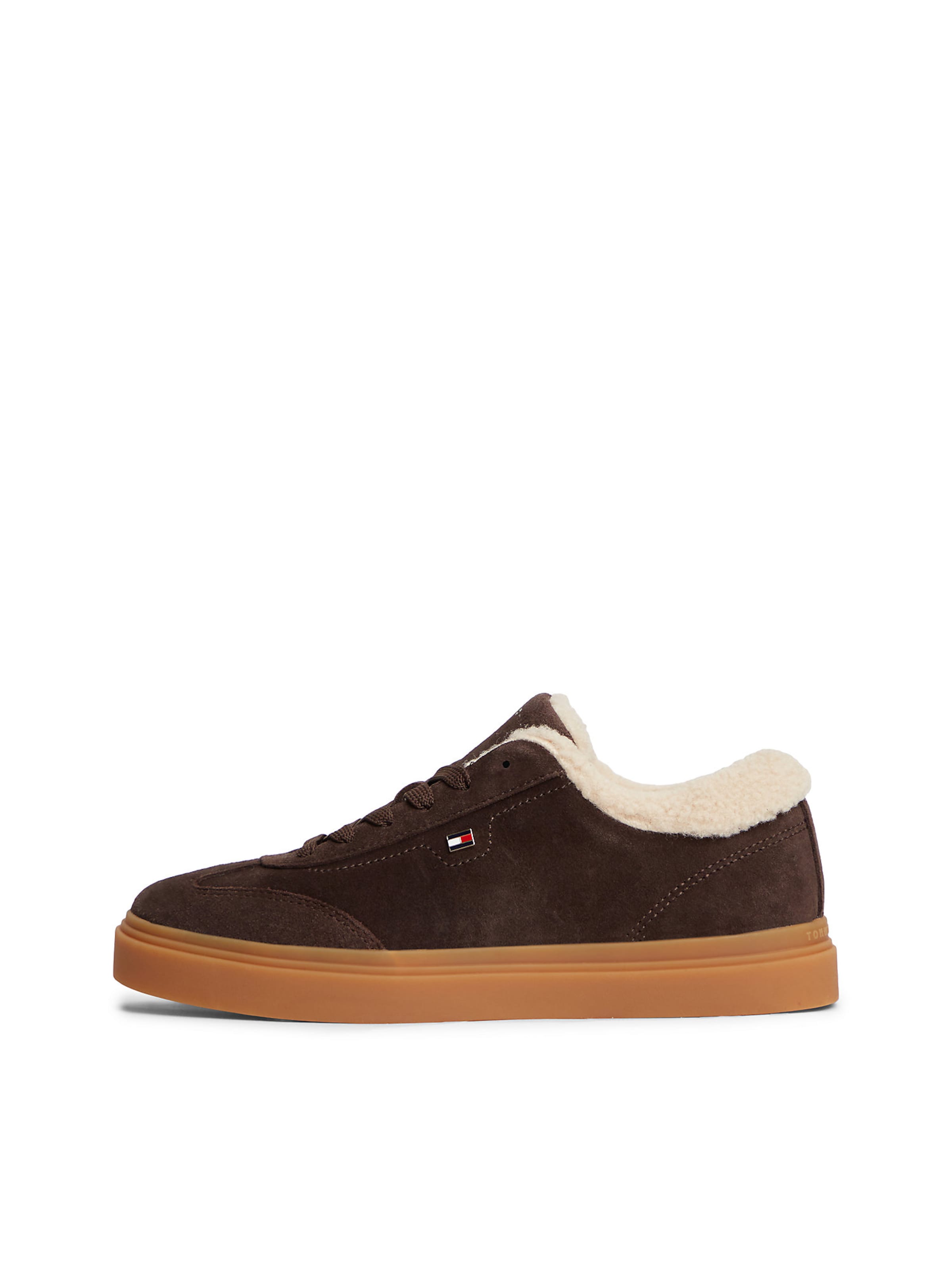 TOMMY HILFIGER Sneaker in Braun: Vorderseite