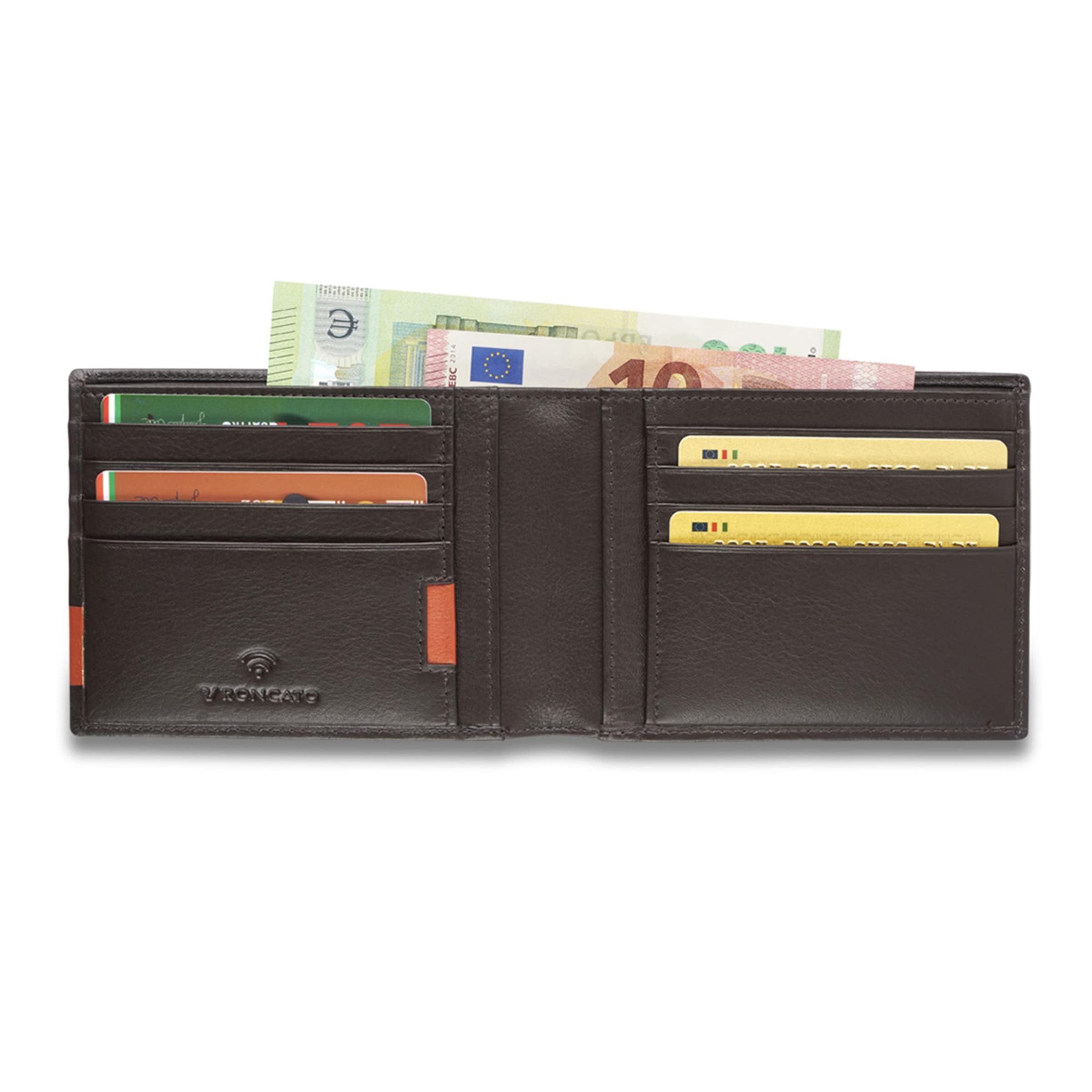 Roncato Portemonnaie 'Monaco' in Schwarz