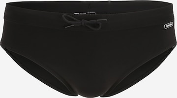 Calvin Klein Swimwear Plavky – černá: přední strana