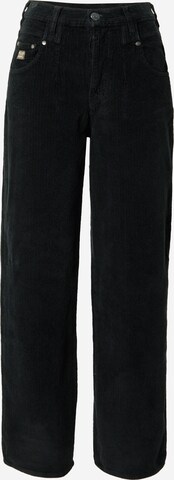 Herrlicher Normalny krój Spodnie 'Brooke' w kolorze czarny: przód