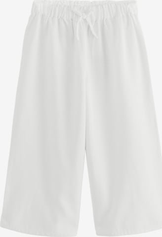 balta Next Plačios klešnės Kelnės: priekis