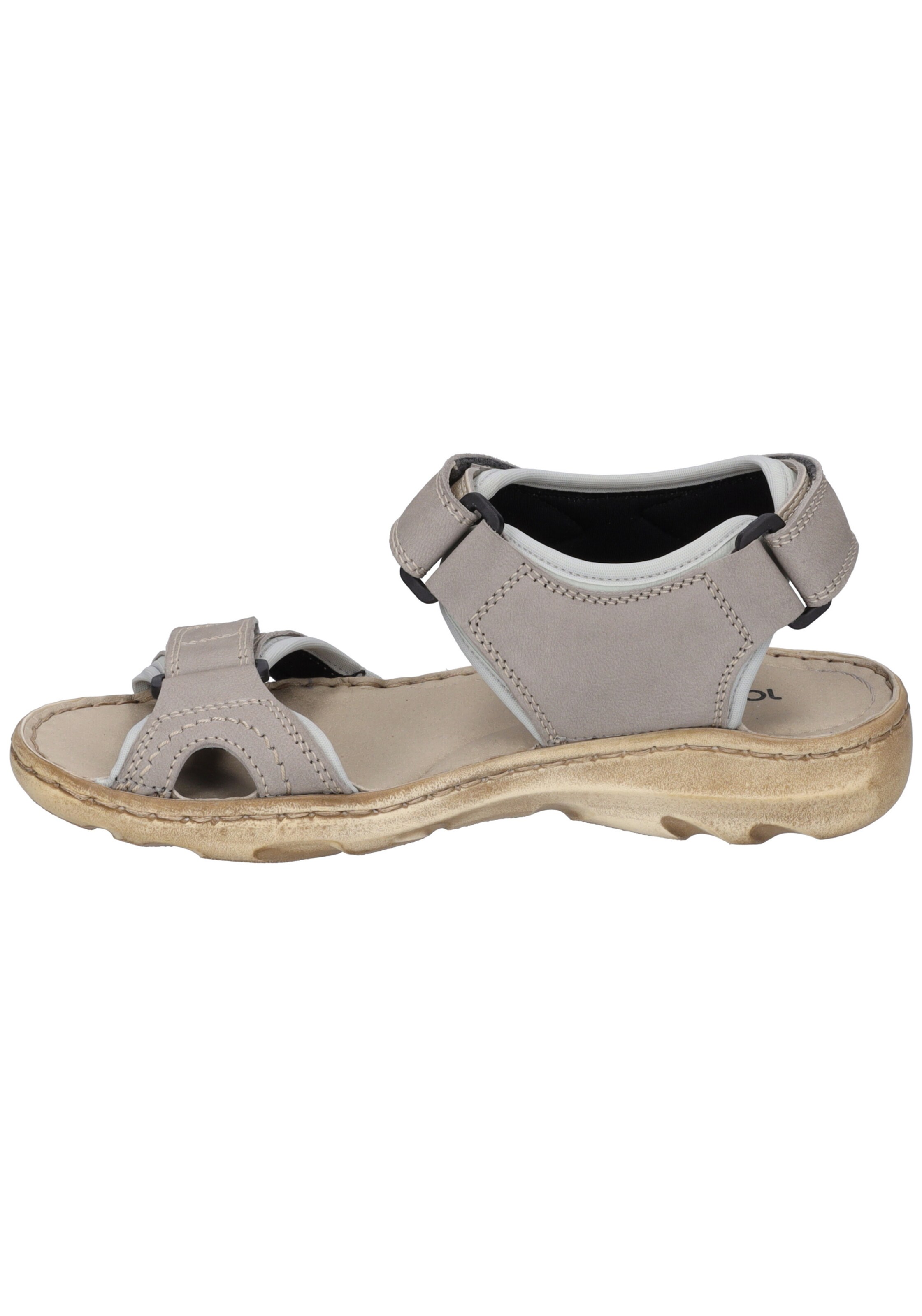 JOSEF SEIBEL Hiking Sandals 'Lene 01' in Grey