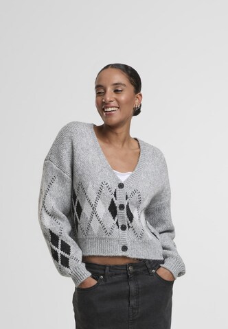 Cardigan 'NMNara' Noisy may en gris : devant