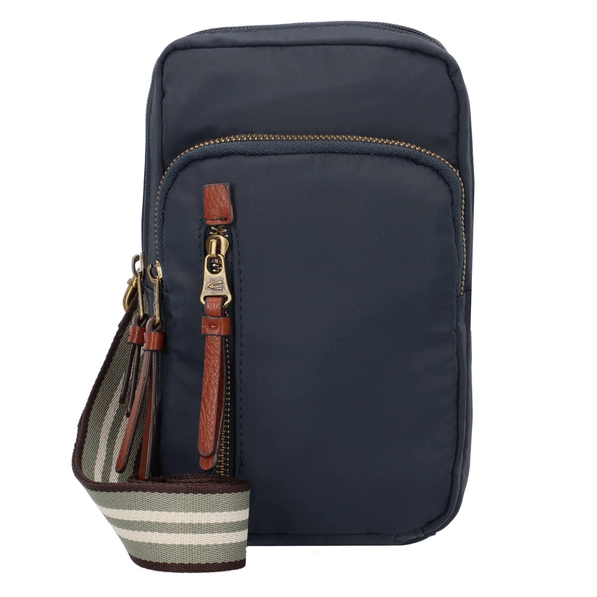 CAMEL ACTIVE Umhängetasche 'Bari' in Blau: Vorderseite