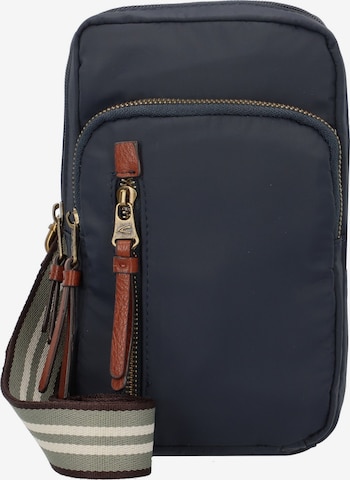 CAMEL ACTIVE Umhängetasche 'Bari' in Blau: Vorderseite