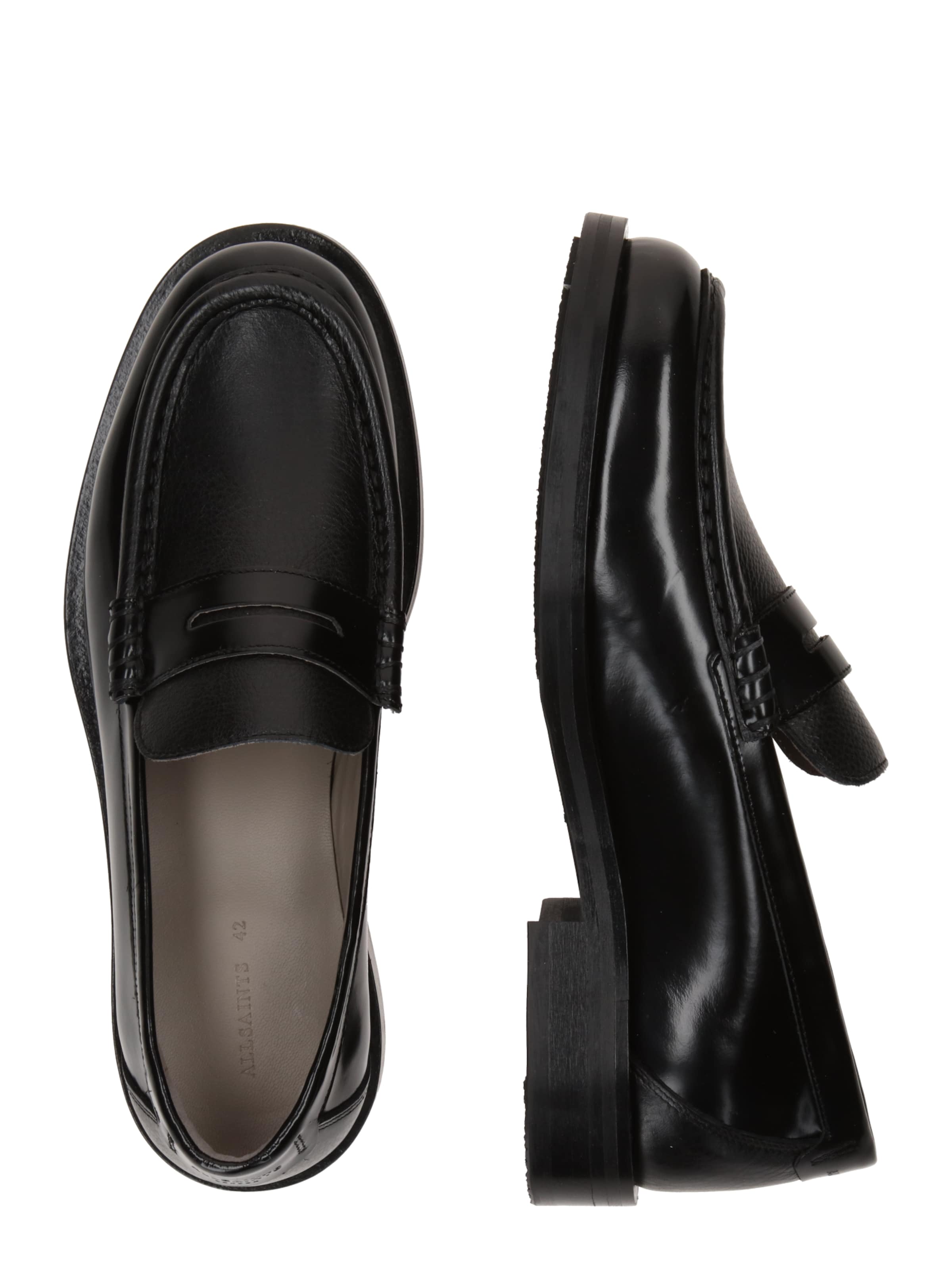 AllSaints Slip-ons 'BLOOM' in Black
