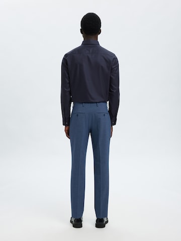 SELECTED Slim Fit Hemd 'SLHCLARK' in Blau