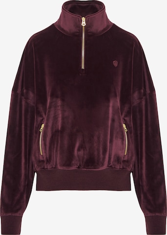 Funky BuddhaPulover - crvena boja: prednji dio