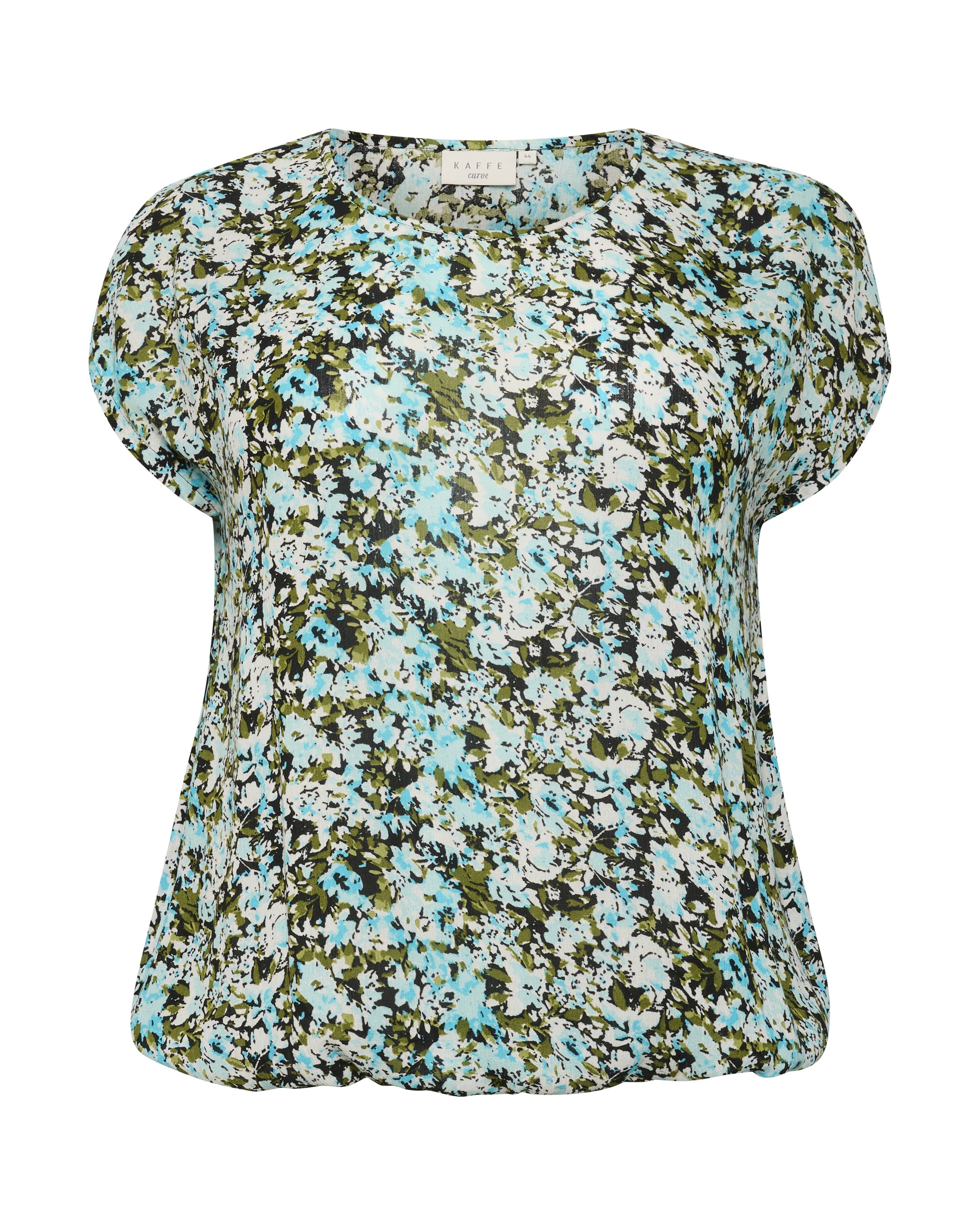 KAFFE CURVE Shirt 'Ami' in Blau: Vorderseite