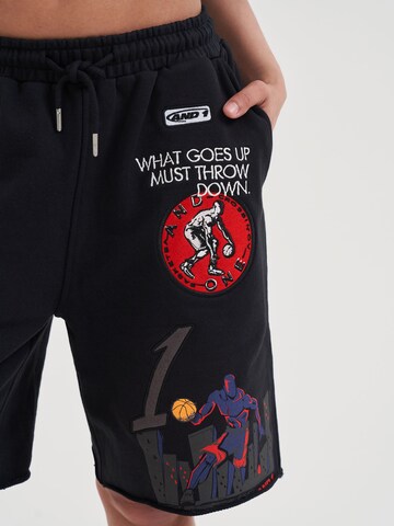 Regular Pantalon AND1 en noir