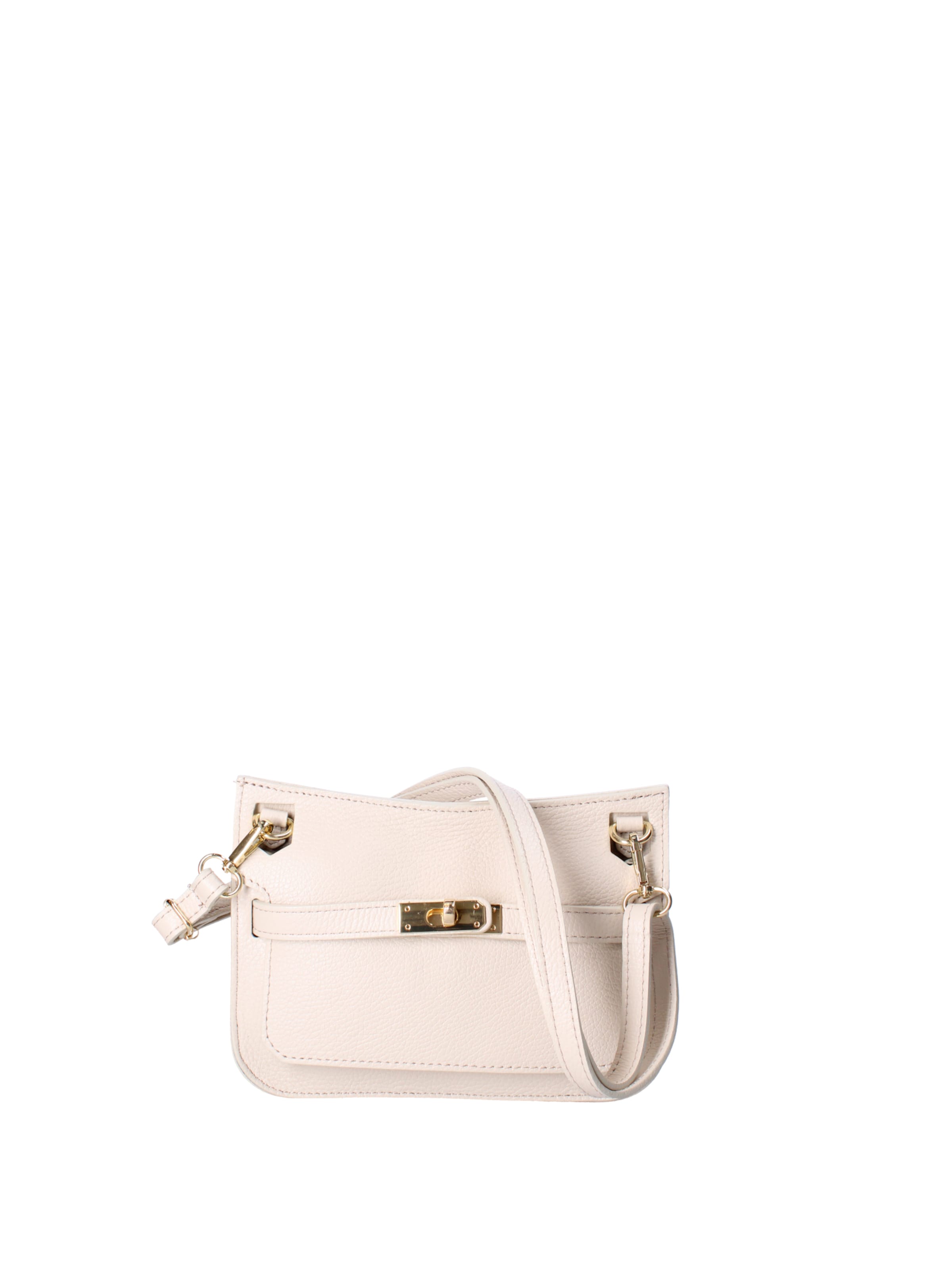 Viola Castellani Schoudertas in Beige: voorkant