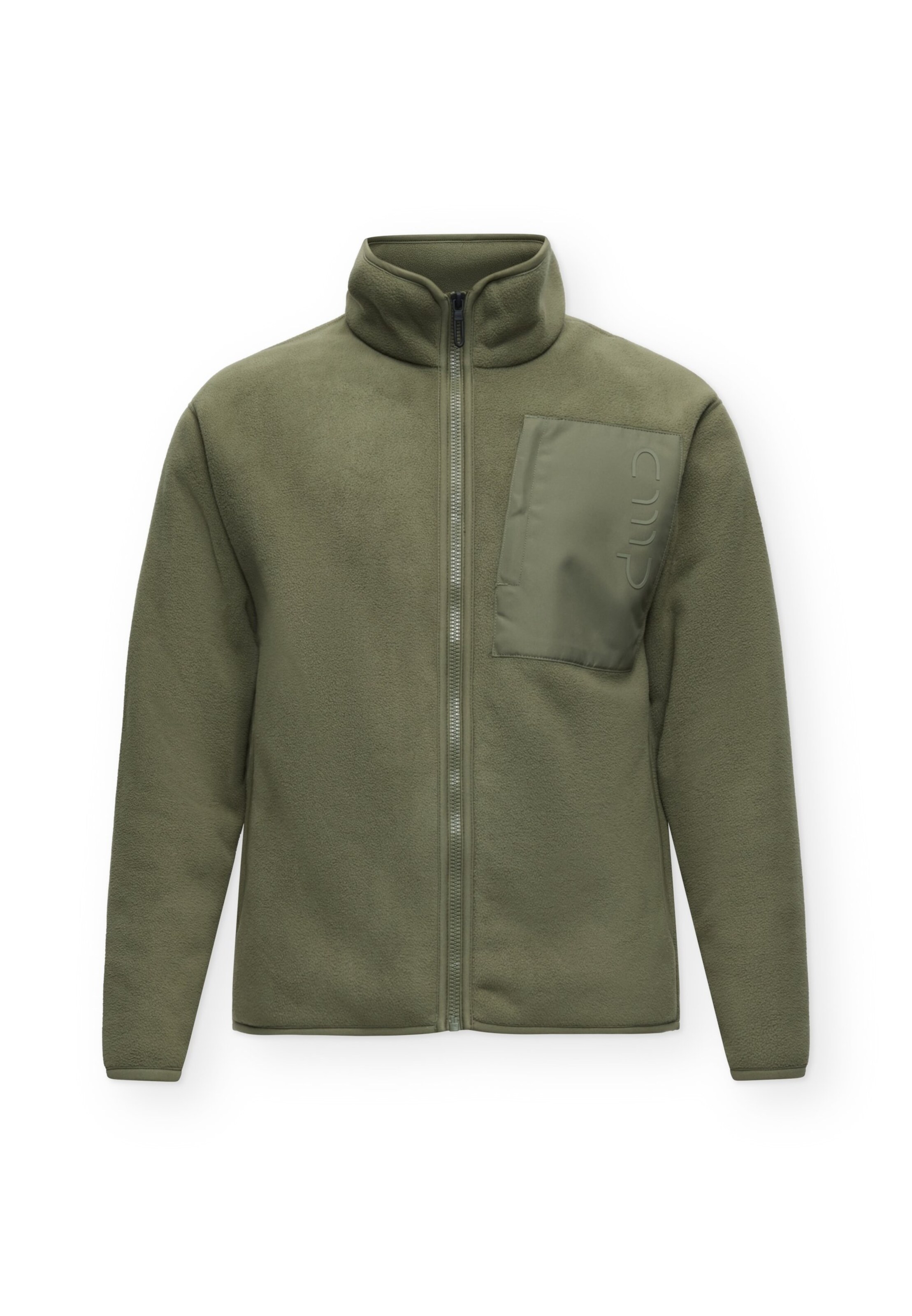 CMP - Chaqueta polar funcional en verde: frente