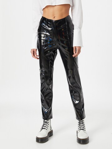 River Island Slimfit Broek in Zwart: voorkant