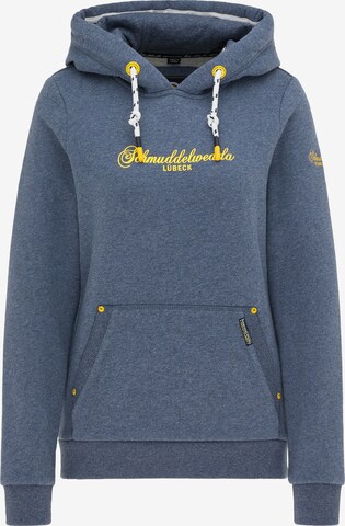 Schmuddelwedda Sweatshirt 'Lübeck' in Blue: front