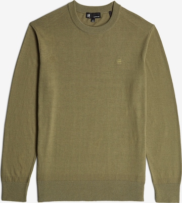 Pull-over 'Premium core' G-STAR en vert : devant
