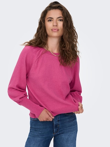 rozā ONLY Džemperis