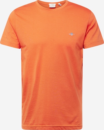 T-Shirt GANT en orange : devant