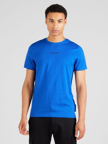 BOGNER T-Shirt 'ROC' in Blau: Vorderseite