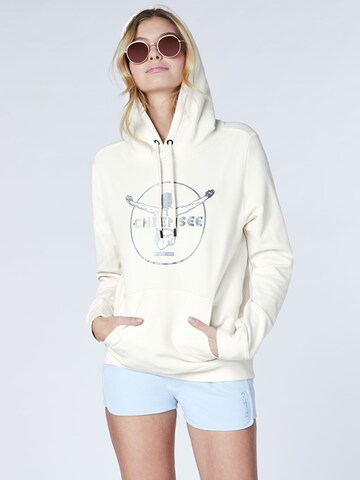 CHIEMSEE Sweatshirt in Weiß: Vorderseite