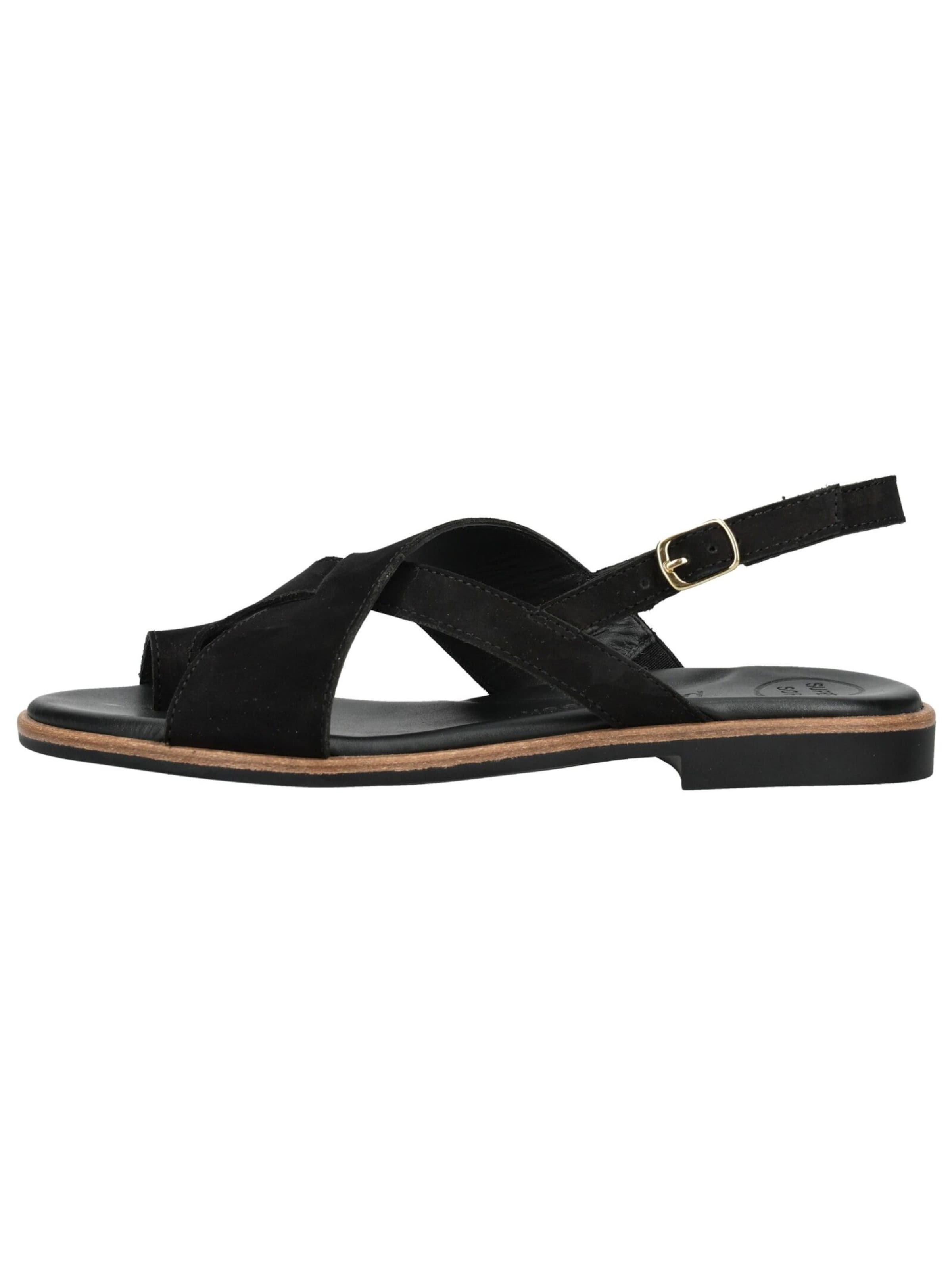 Paul Green Teenslipper in Zwart