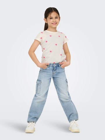 ONLY GIRLS Shirt 'KOGSwet' in White: front