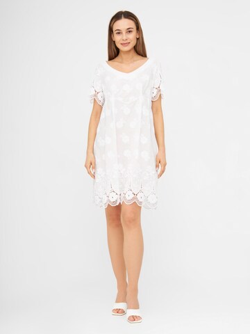 TOOche Dress 'Miami' in White: front