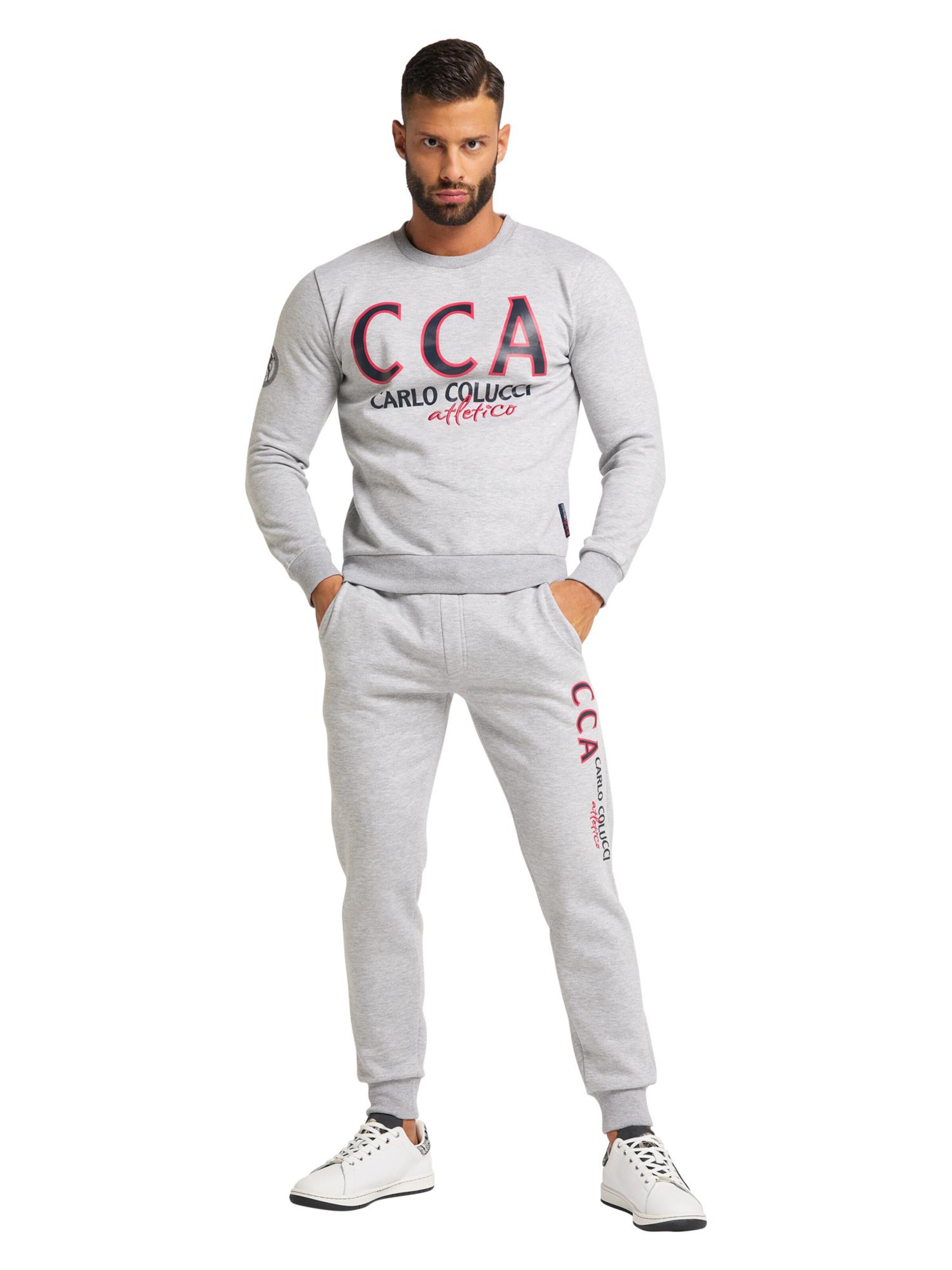 Carlo Colucci Tapered Trousers 'D'Amato' in Grey