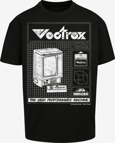 F4NT4STIC T-Shirt 'Vectrex 1982 Retro Gaming SEVENSQUARED' en noir / blanc, Vue avec produit