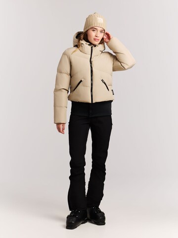PROTEST Sportjacke 'PRTPreppy'‌‌‌ in Braun