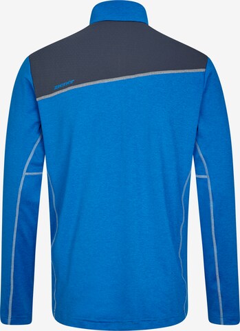 ZIENER Sportsweatshirt 'JONGA' in Blau