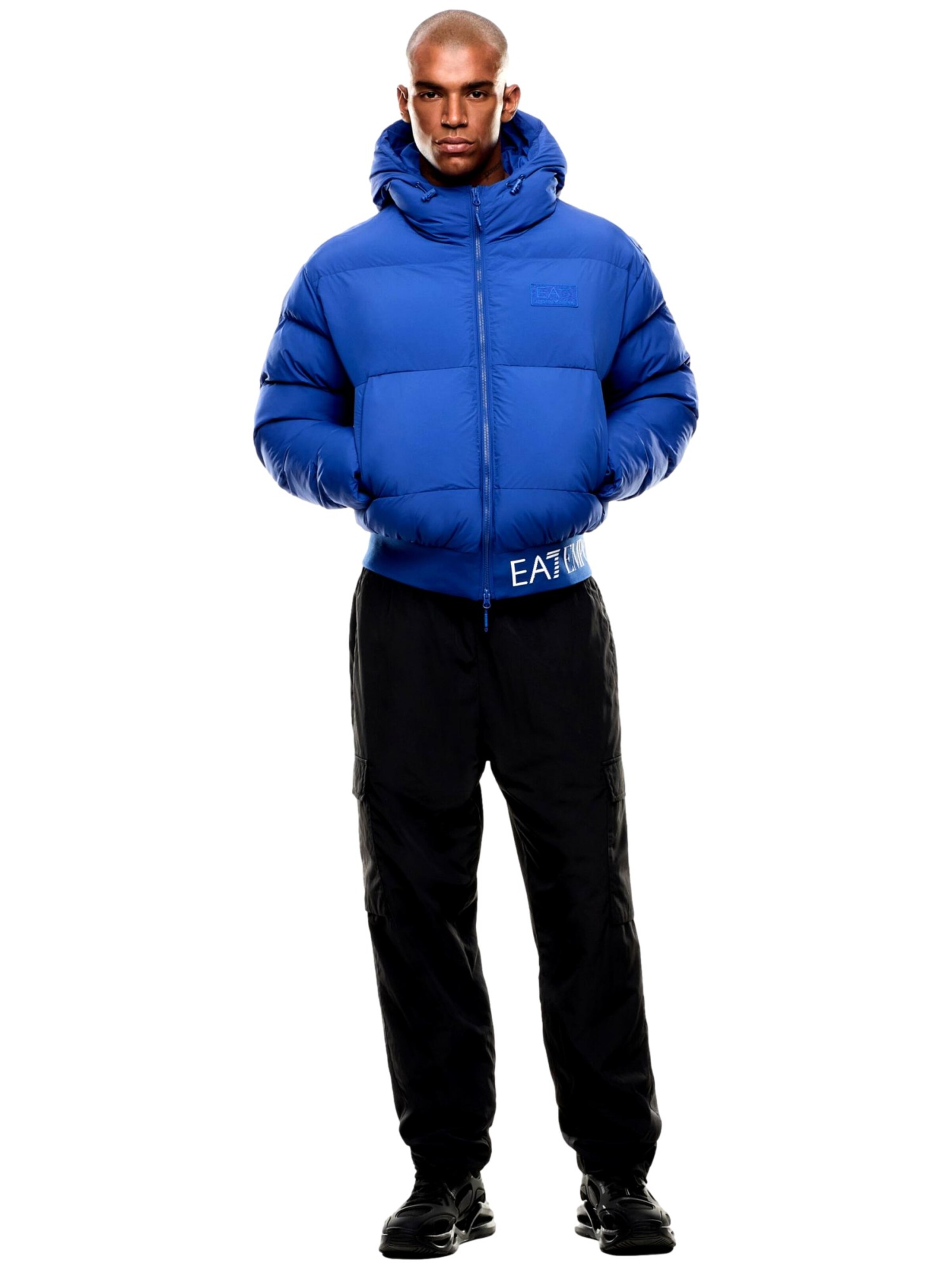 Giacca invernale di EA7 Emporio Armani in blu