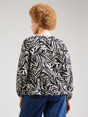 ONLY Carmakoma Bluse 'CARGRAPHIE' i sort
