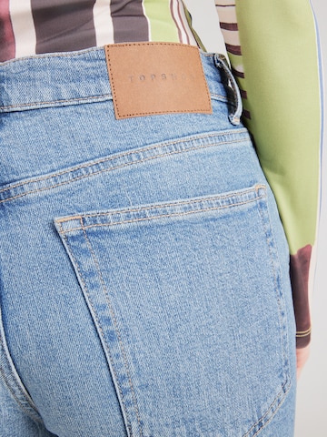 TOPSHOP Regular Jeans 'KARLA' in Blue