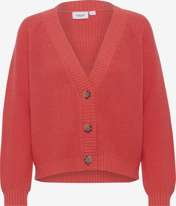 SAINT TROPEZ Cardigan i rød: forside