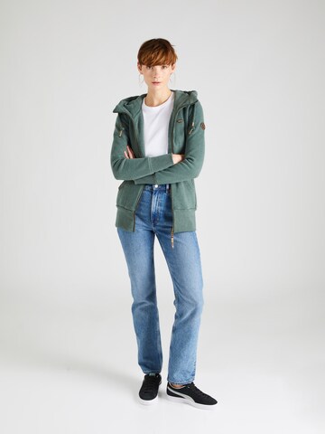 Ragwear Zip-Up Hoodie 'NESKA' in Green