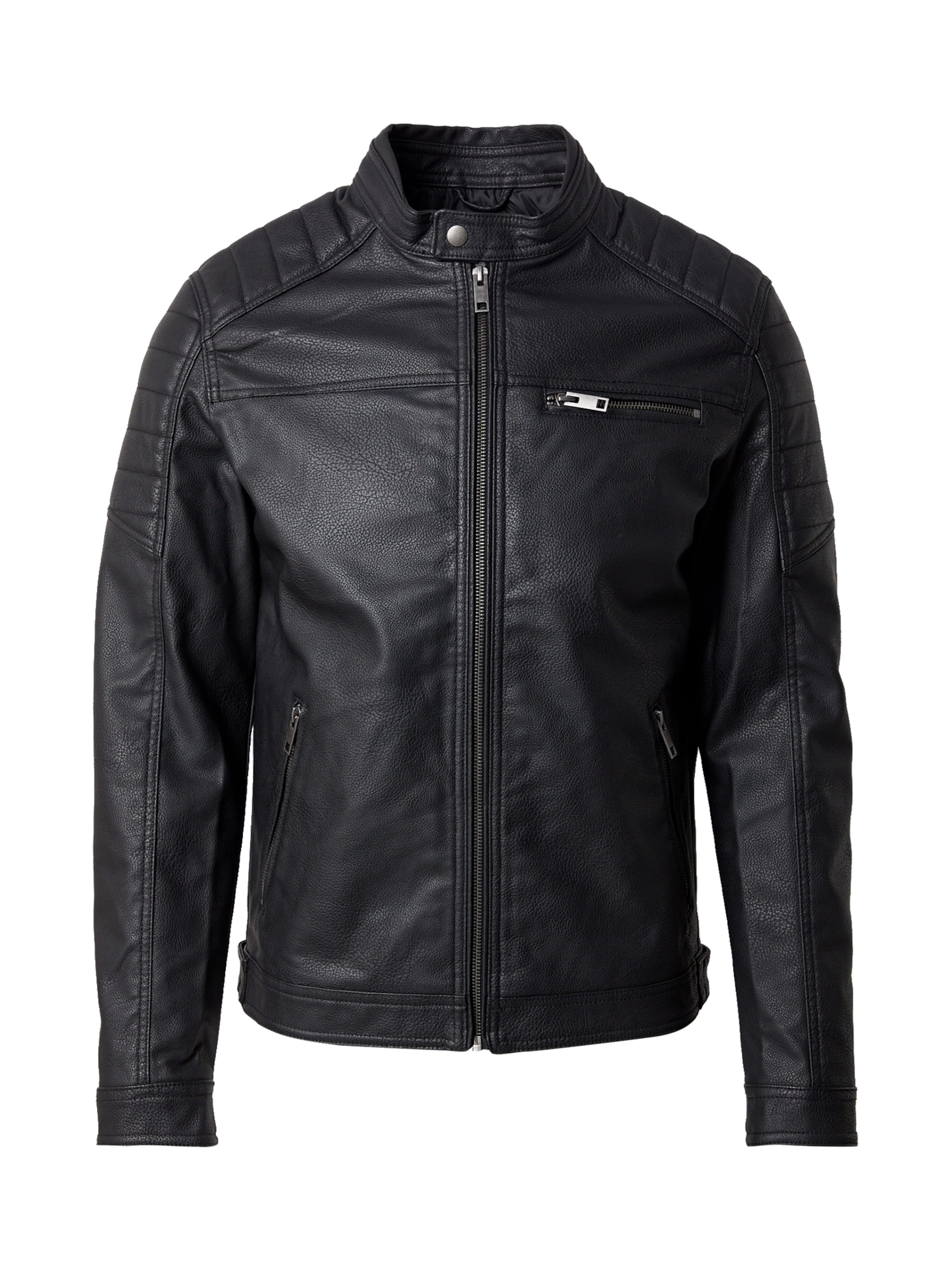 JACK AND JONES メンズコート　ジャケット　レザー切替170/92A JACK AND JONES メンズコート ジャケット レザー切替170/92A 古き