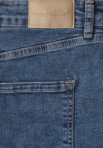 STREET ONE Loosefit Jeans in Blau